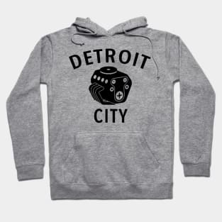 Detroit Motor City T Shirt Hoodie